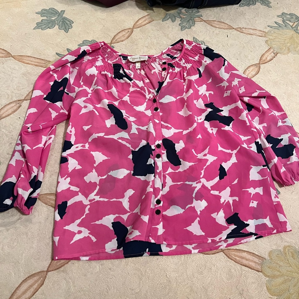 Pink blouse
